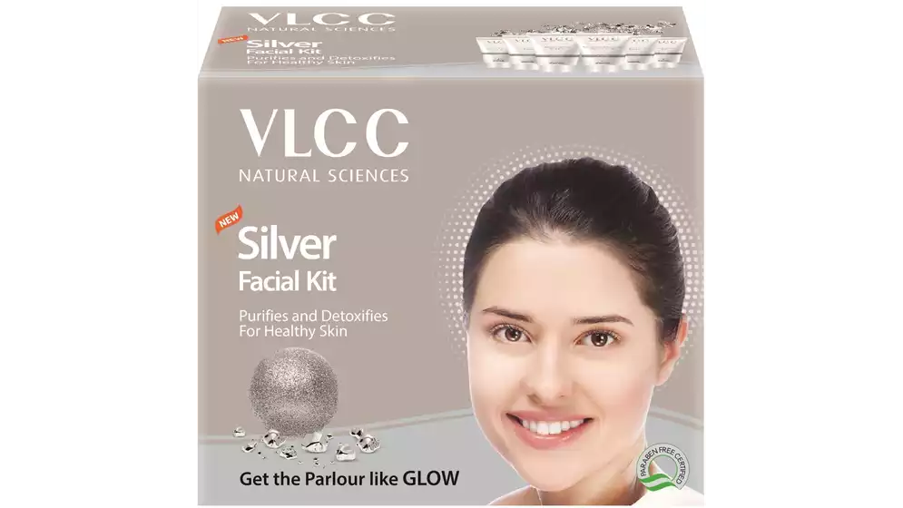 VLCC Silver Facial Kit (60Gm) (60g)