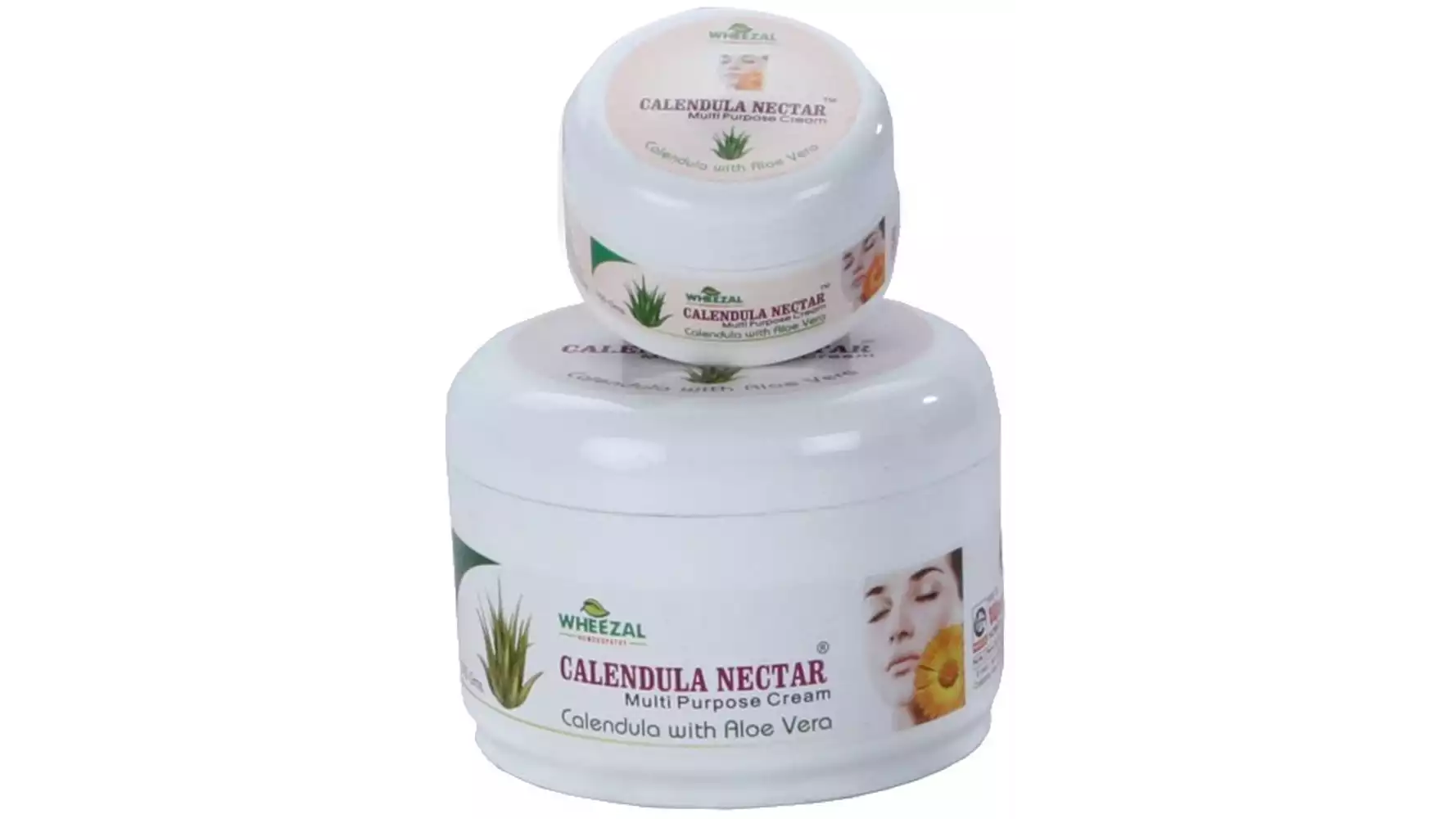 Wheezal Calendula Nectar Cream with Aloe Vera (100g)