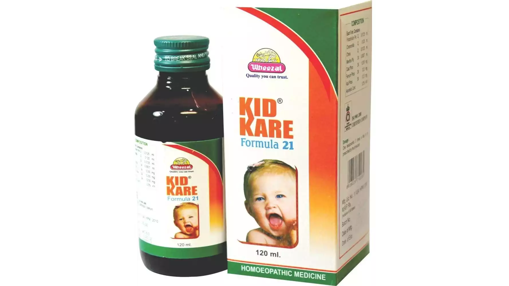 Wheezal Kid Kare Syrup (120ml)