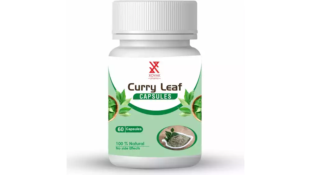 Xovak Pharma Curry Leaf Capsules (60caps)
