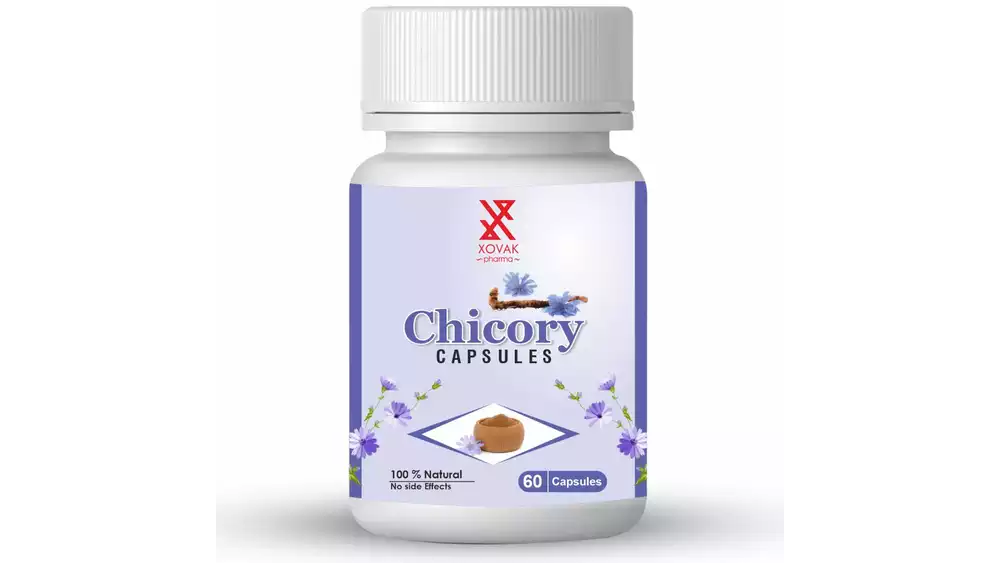 Xovak Pharma Natural & Herbal Chicory Capsules (60caps)