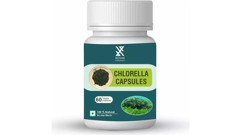 Xovak Pharma Natural & Herbal Chlorella Capsules (60caps)