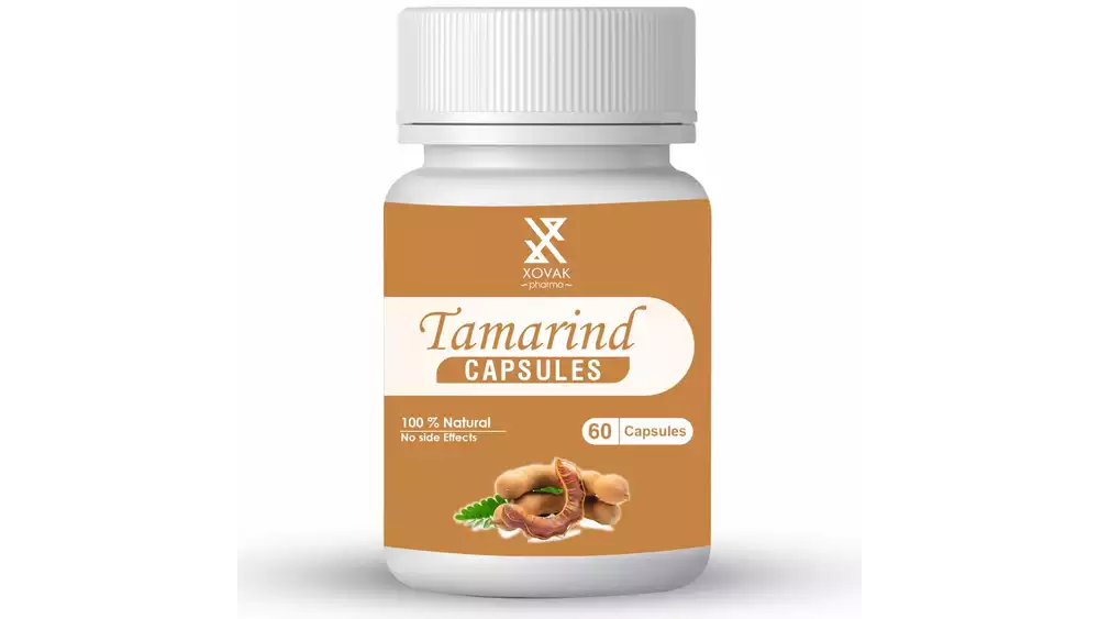 Xovak Pharma Natural & Herbal Tamarind Capsules (60caps)