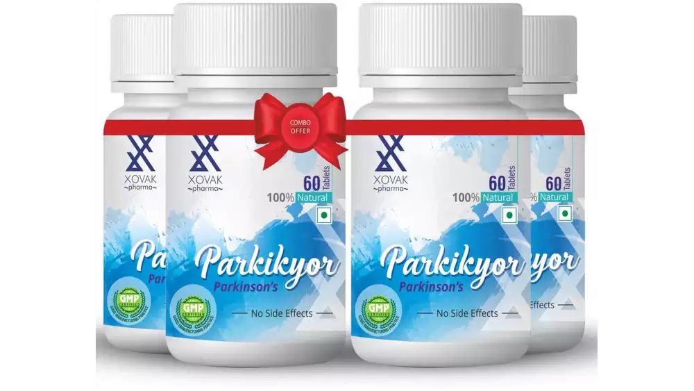 Xovak Pharma Parkikyor Tablets (60tab, Pack of 4)