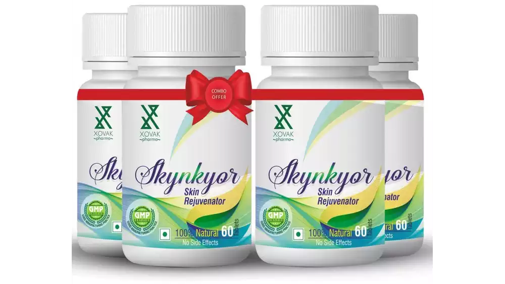 Xovak Pharma Skynkyor Tablets (60tab, Pack of 4)