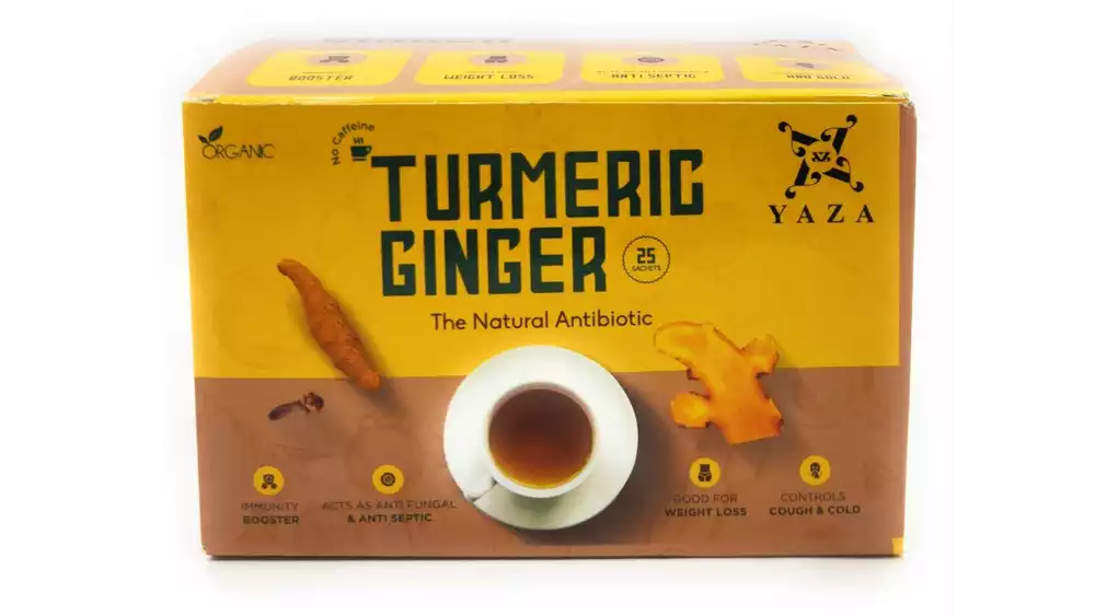 Yaza Turmeric Ginger Tea (25Sachet)