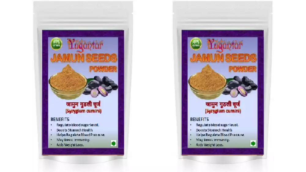 Yugantar Jamun Seeds Powder (300g, Pack of 2)