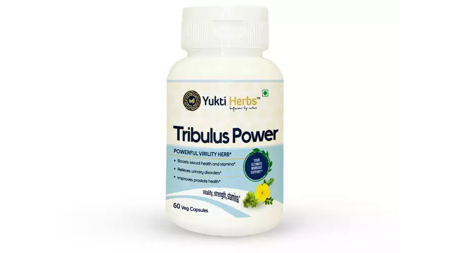 Yukti Herbs Tribulus Power (Gokshura) Capsules (60caps)