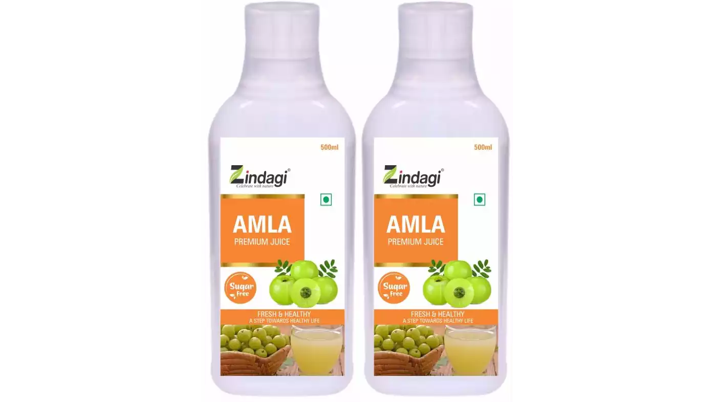 Zindagi Amla Juice (500ml, Pack of 2)