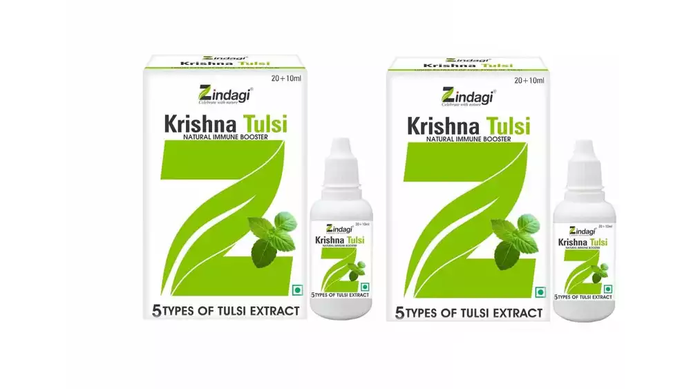 Zindagi Krishna Tulsi (20ml, Pack of 2)
