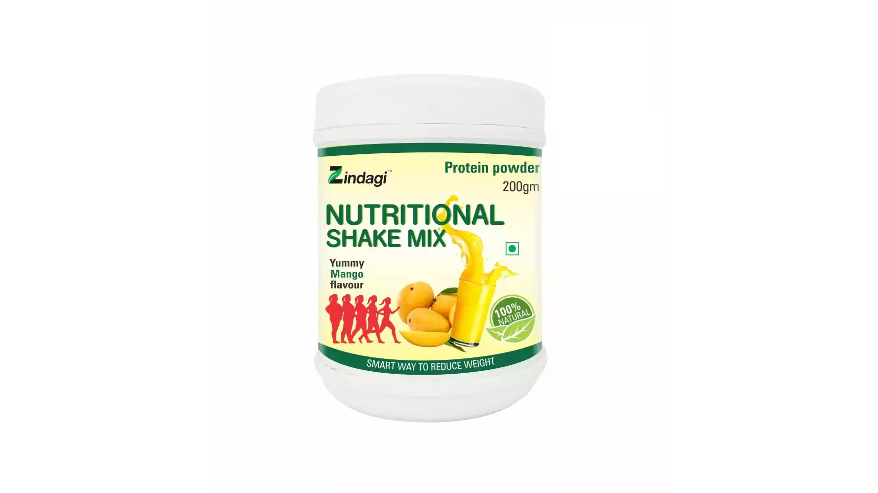Zindagi Nutritional Shake With Mango Flavor (200g)