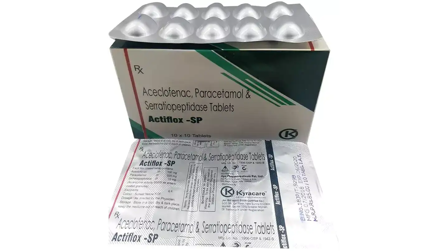 Actiflox-SP Tablet