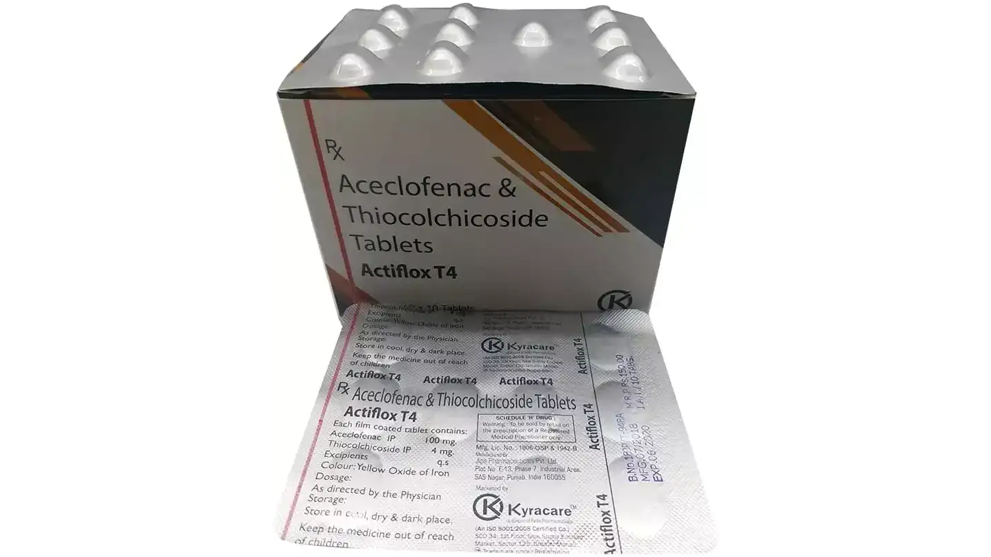 Actiflox T 4 Tablet