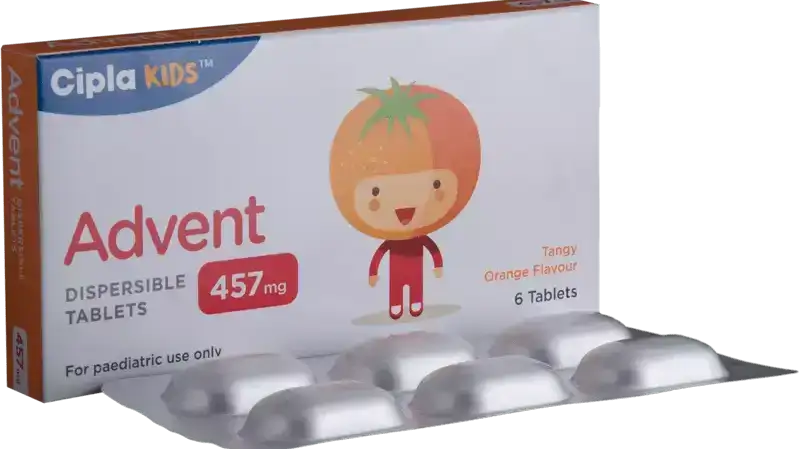 Advent 457mg Tablet DT