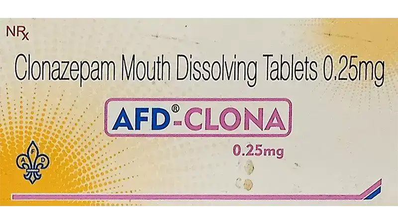 AFD-Clona 0.25mg Tablet MD