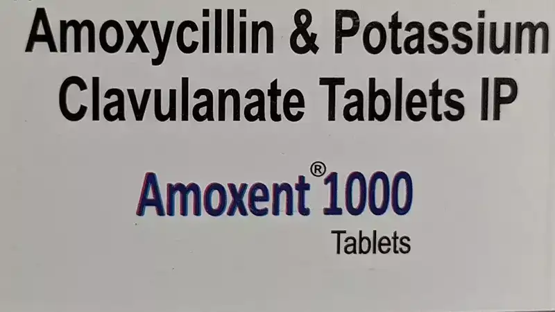 Amoxent 1000 Tablet