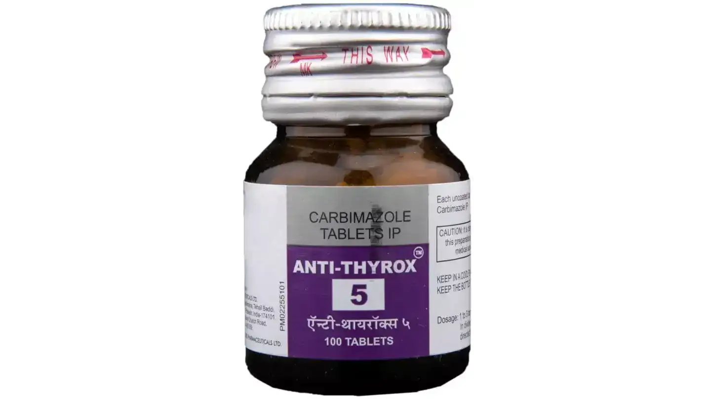 Anti-Thyrox 5 Tablet