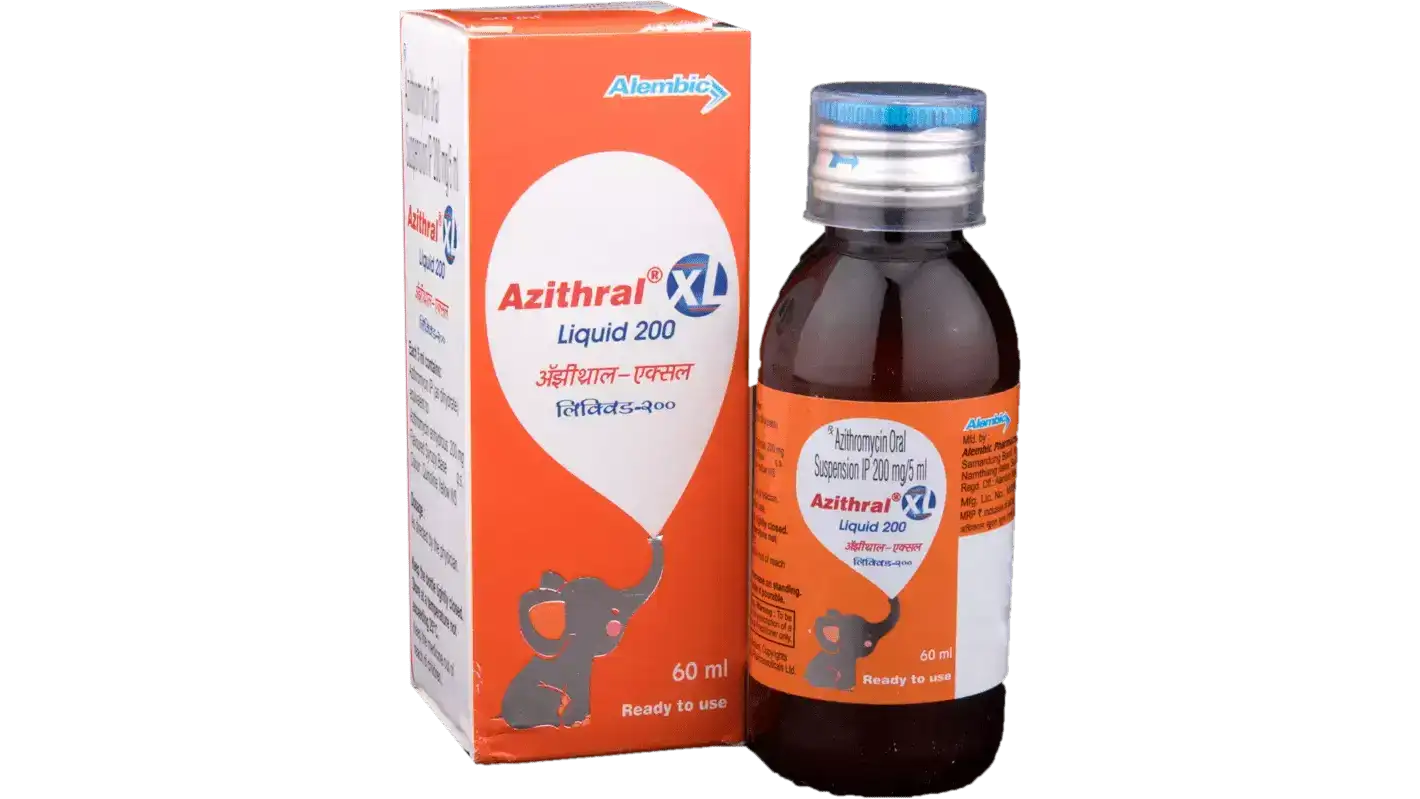 Azithral XL 200 Liquid