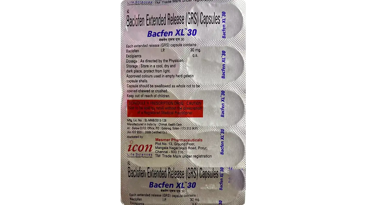 Bacfen XL 30 Capsule ER
