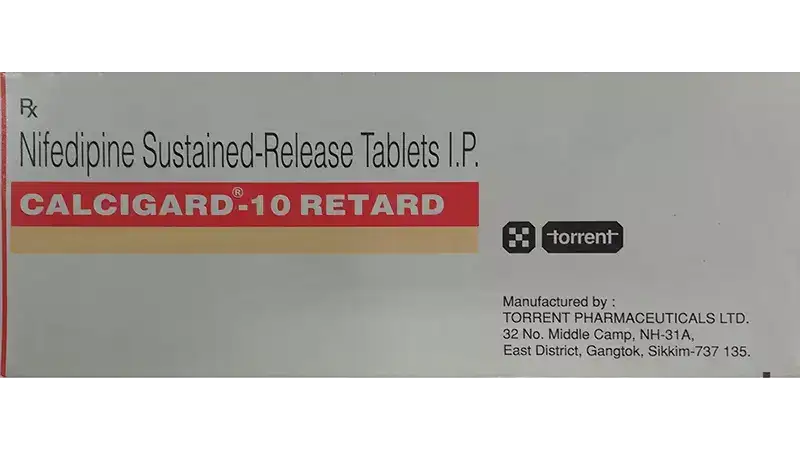 Calcigard 10 Retard Tablet SR