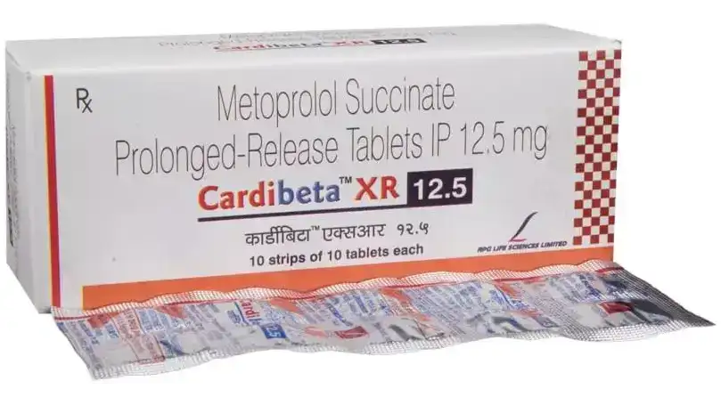 Cardibeta XR 12.5 Tablet