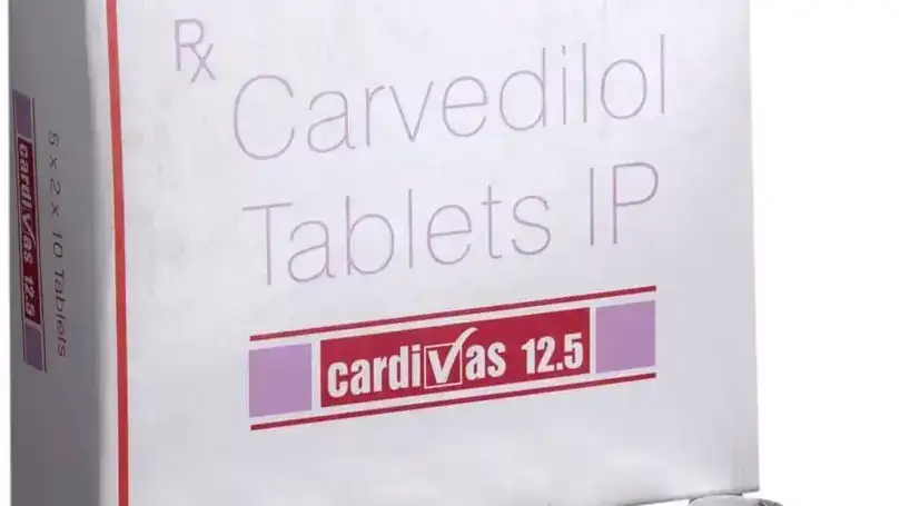 Cardivas 12.5 Tablet