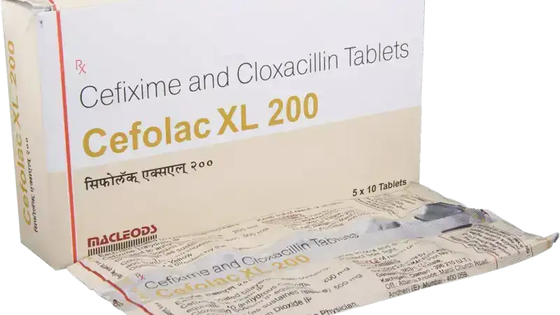 Cefolac XL 200 Tablet