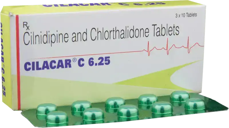Cilacar C 6.25 Tablet