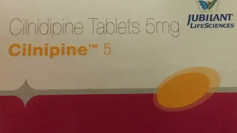 Cilnipine 5 Tablet