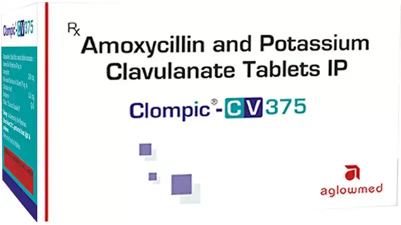 Clompic-CV 375 Tablet