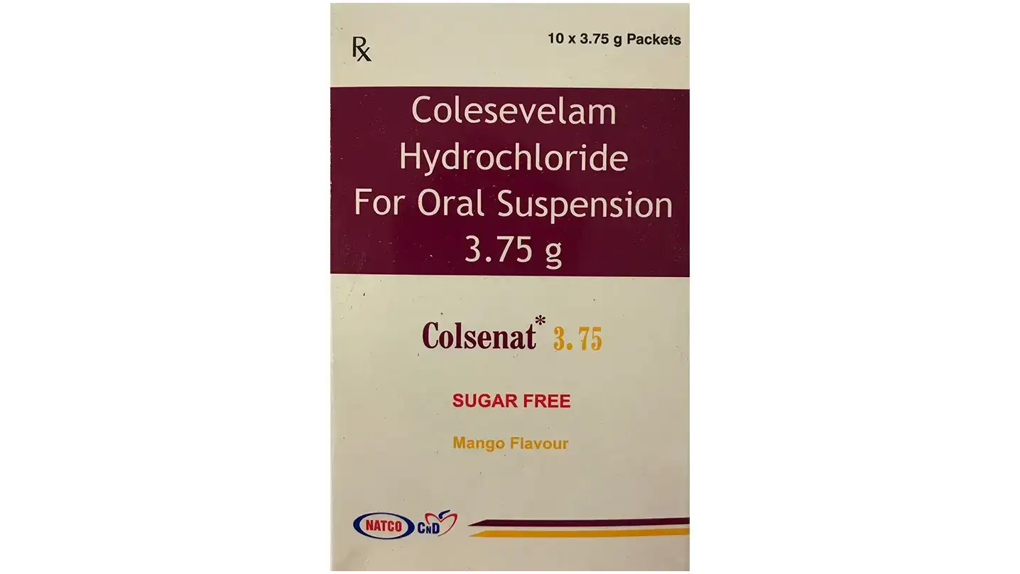 Colsenat 3.75 Oral Suspension Mango Sugar Free