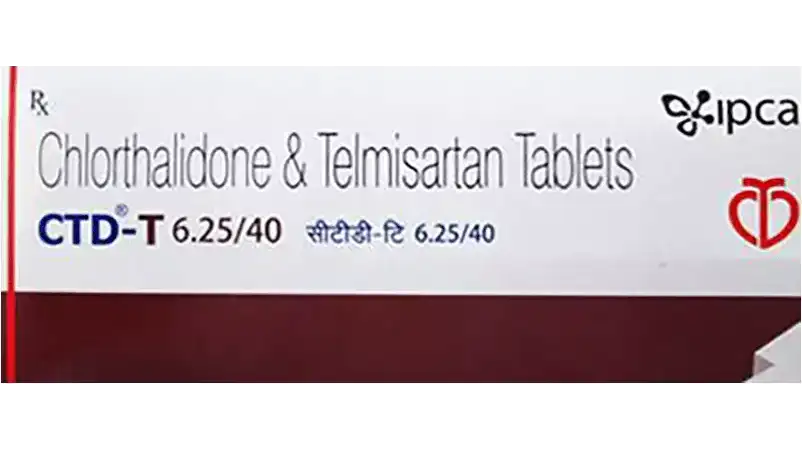 CTD-T 40/6.25 Tablet