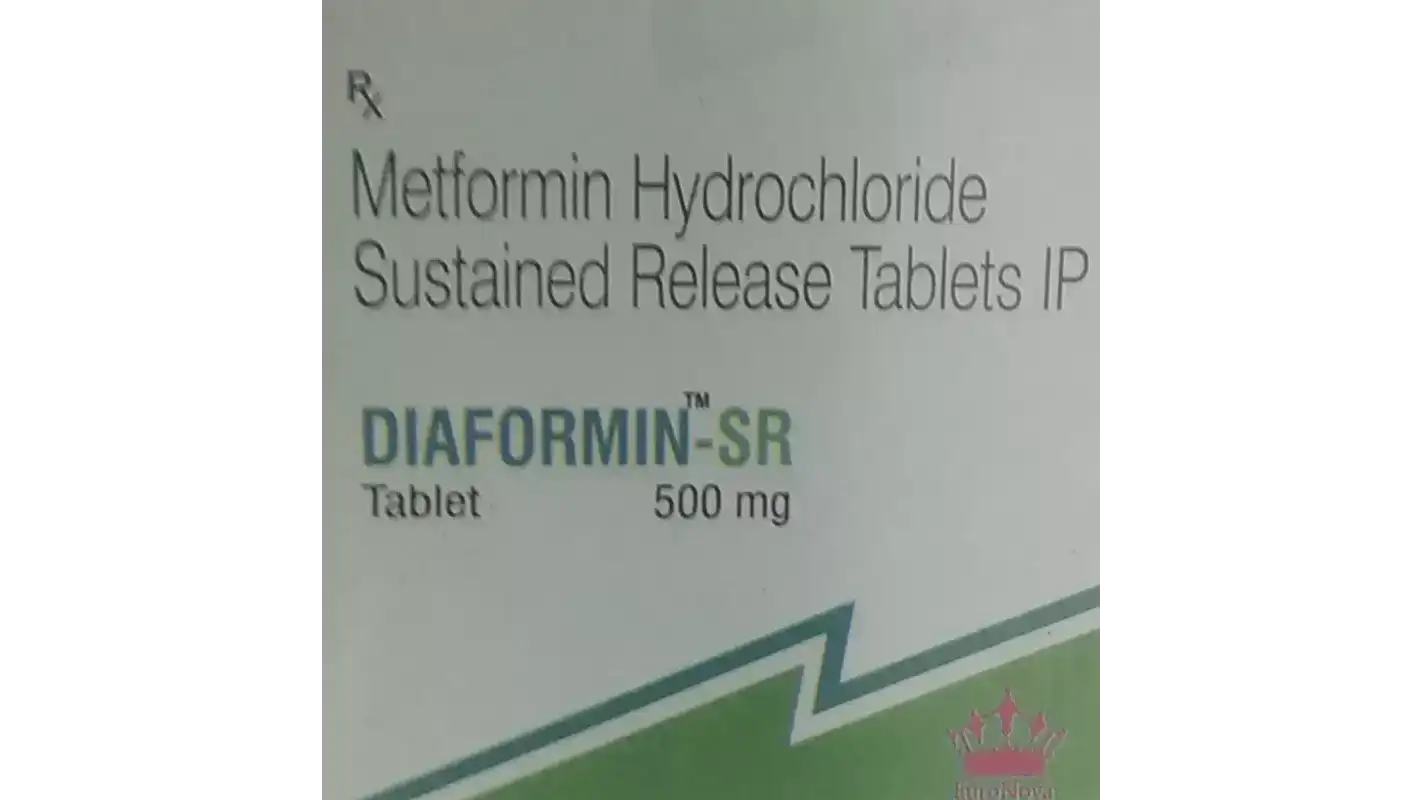 Diaformin-SR 500mg Tablet