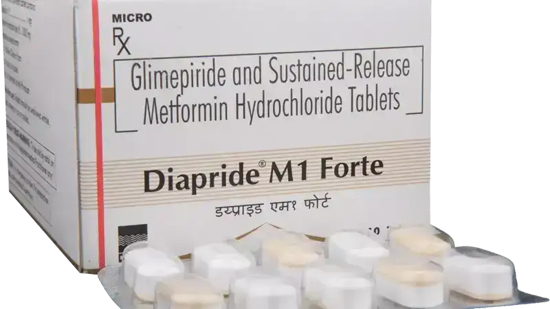 Diapride M1 Forte Tablet PR