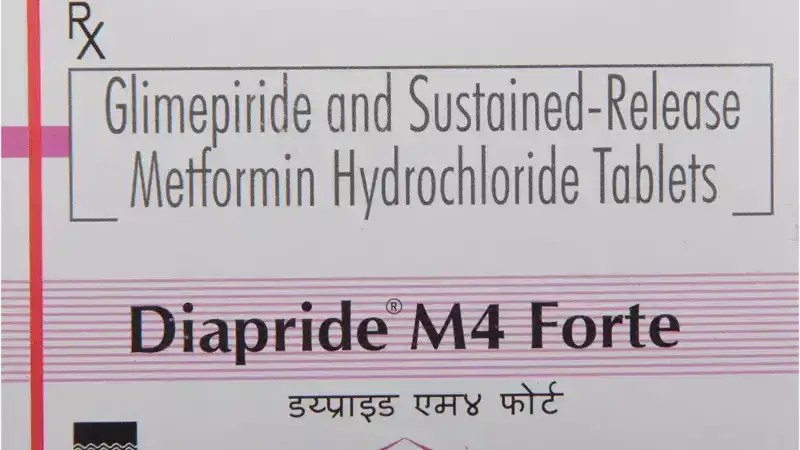 Diapride M4 Forte Tablet PR