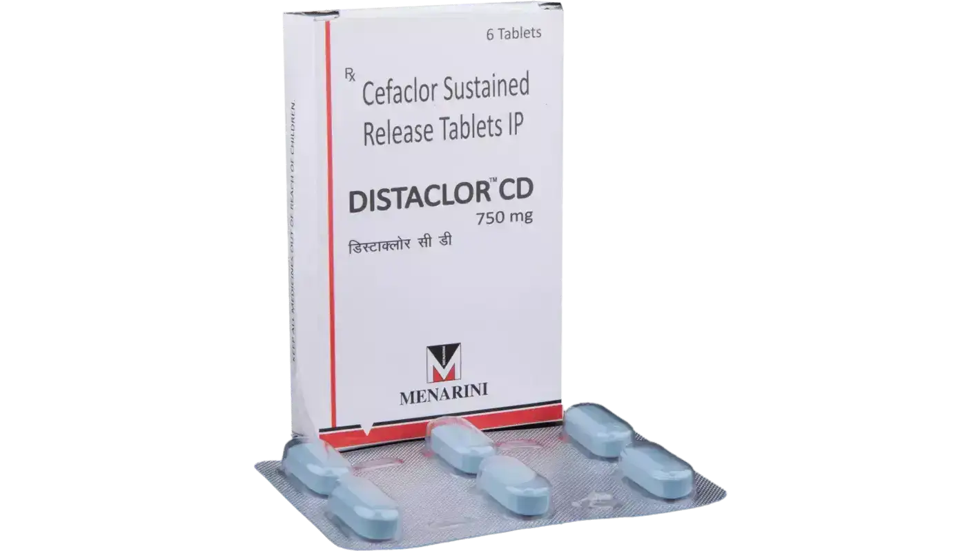 Distaclor CD 750mg Tablet