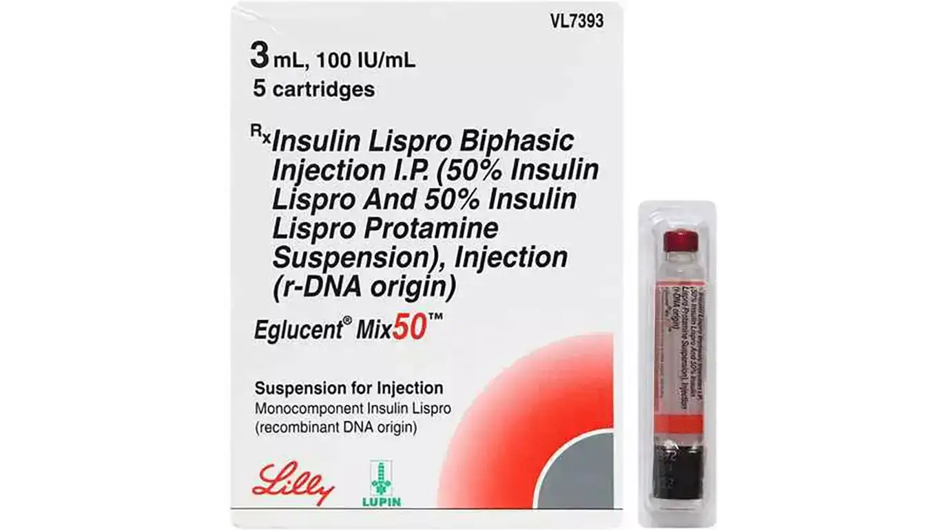 Eglucent Mix 50 100IU/ml Suspension for Injection