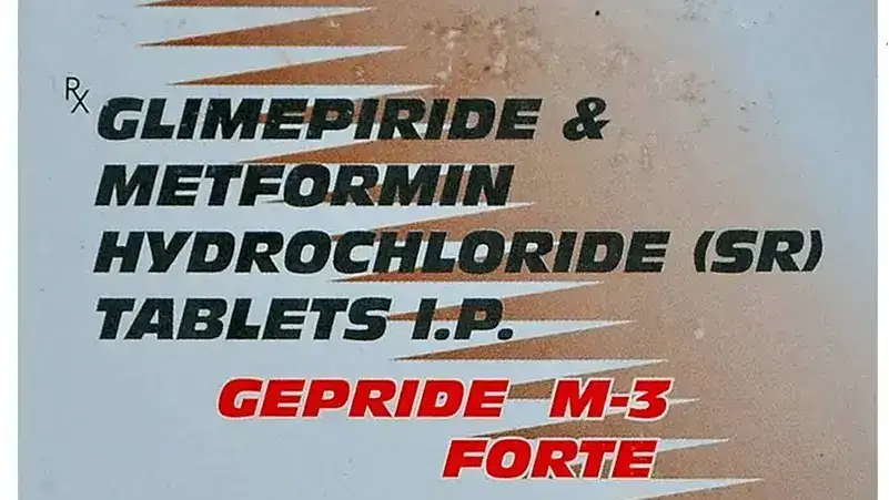 Gepride M 3 Forte Tablet SR