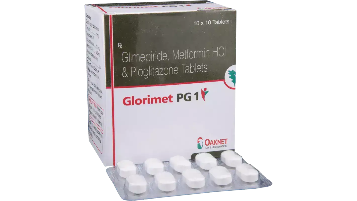 Glorimet PG 1 Tablet SR