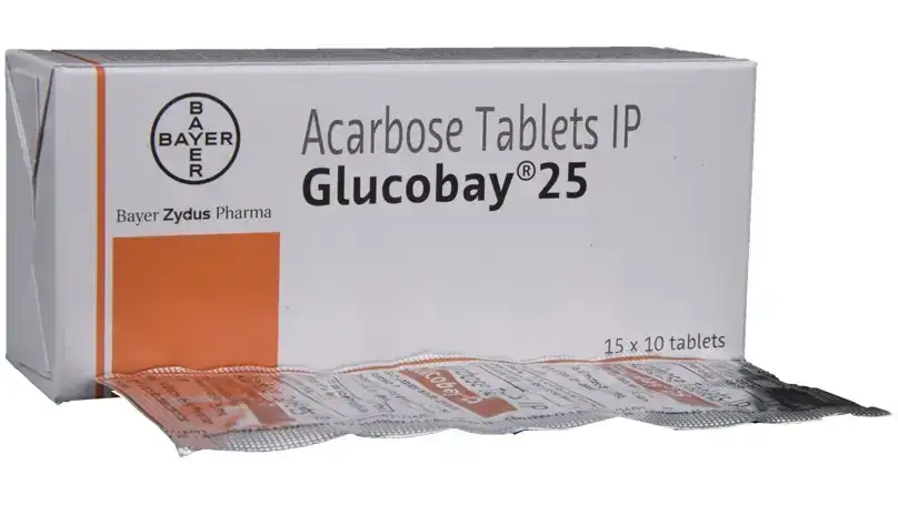 Glucobay 25 Tablet