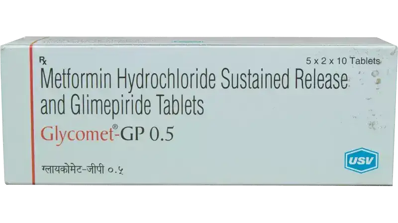 Glycomet-GP 0.5 Tablet SR