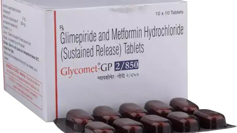 Glycomet-GP 2/850 Tablet SR