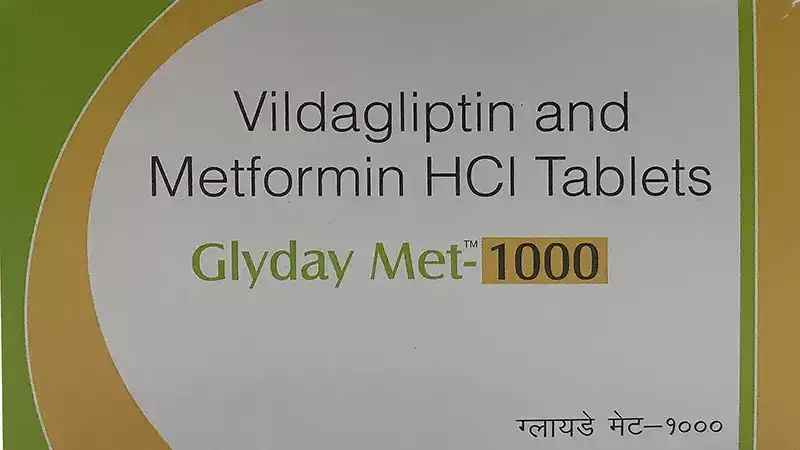 Glyday Met 1000 Tablet