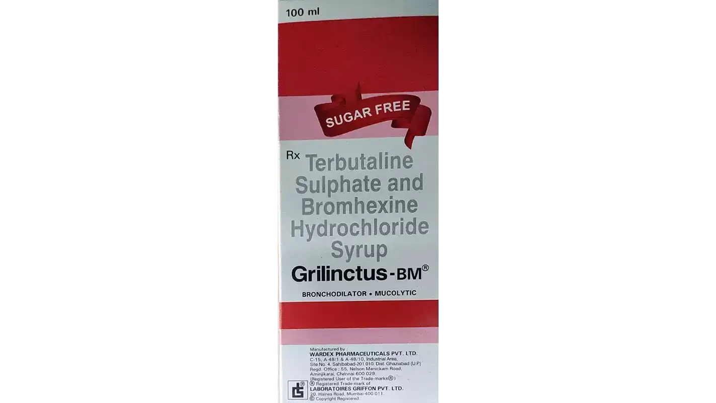 Grilinctus-BM Syrup Sugar Free