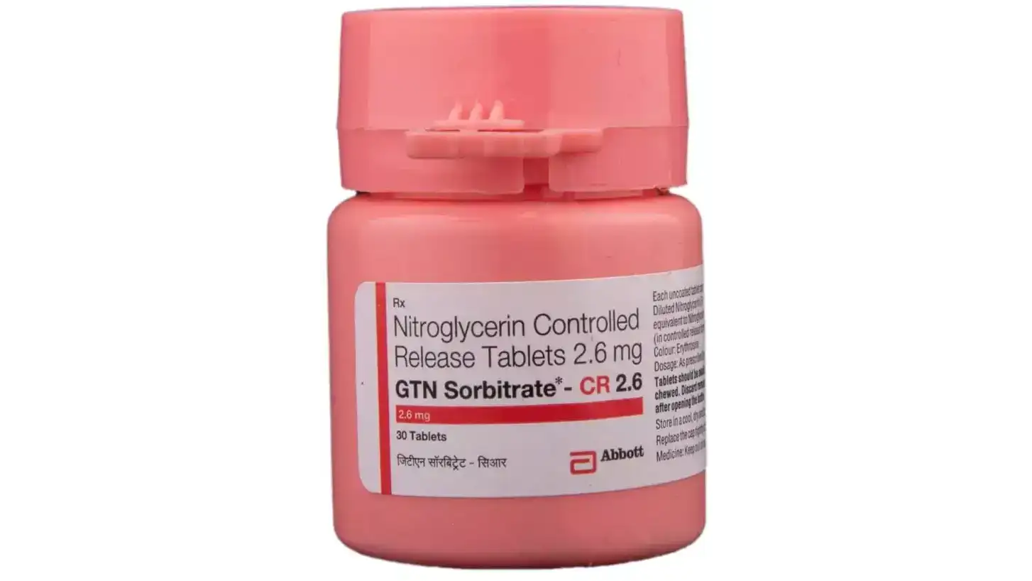GTN Sorbitrate CR 2.6 Tablet