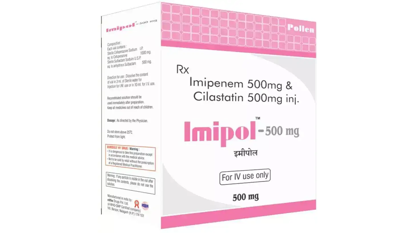 Imipol 500mg/500mg Powder for Injection