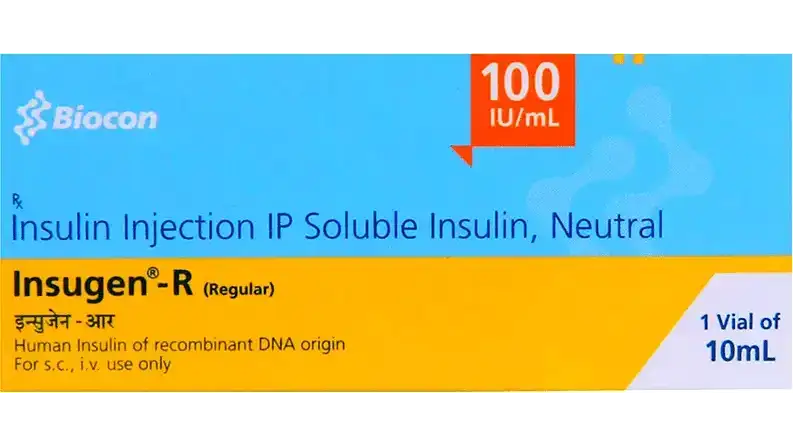 Insugen-R 100IU/ml Solution for Injection