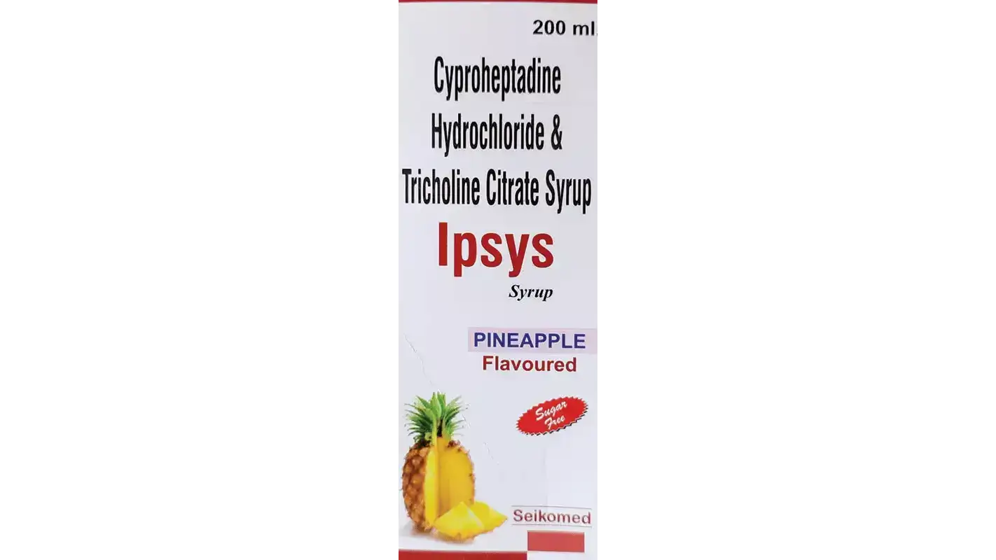 Ipsys Syrup Pineapple Sugar Free
