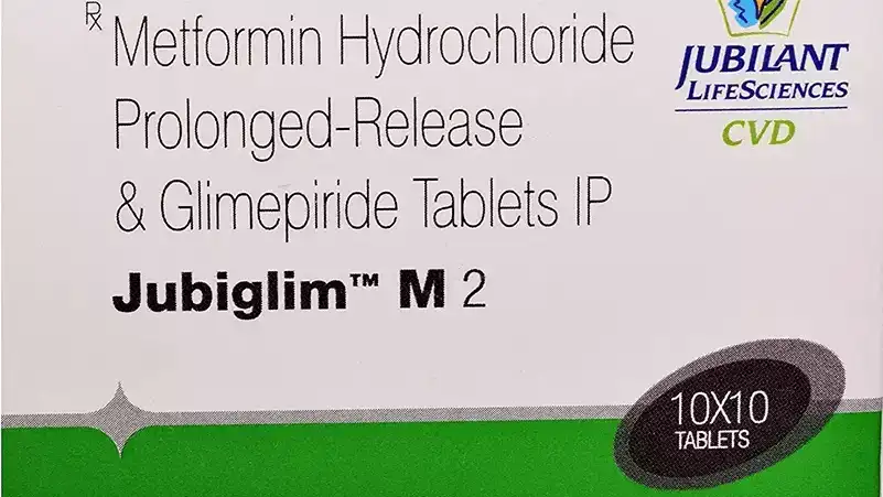 Jubiglim M 2 Tablet PR
