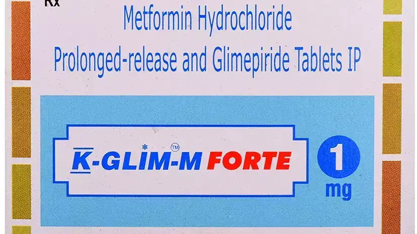 K-Glim-M Forte मेडिसिन.com Tablet PR